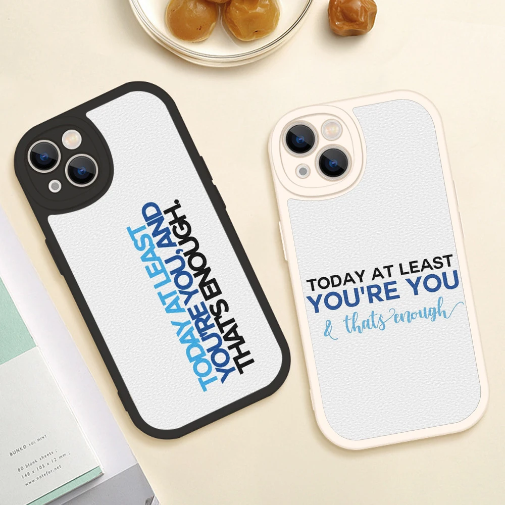 Dear Evan Hansen You're You Phone Case for Iphone 14 13 11 12 Pro MAX 13 12 MiNi 7 8 14 plus X XS XR Lambskin protection Covers