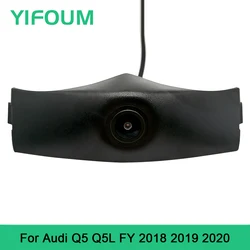 AHD 1080P Fisheye CCD Car Front View Parking Logo positivo telecamera visione notturna per Audi Q5 Q5L 2018 2019 2020 2021 2022