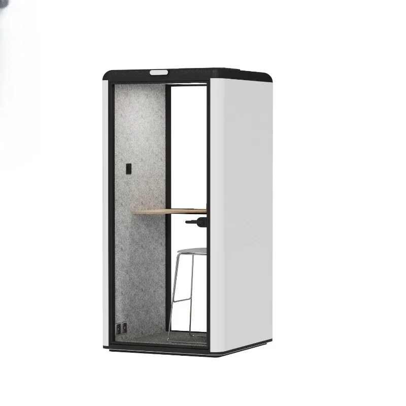 Portable Silence Soundproof Recording Studio Acoustic Vocal Booth Isolation Office Phone Booth