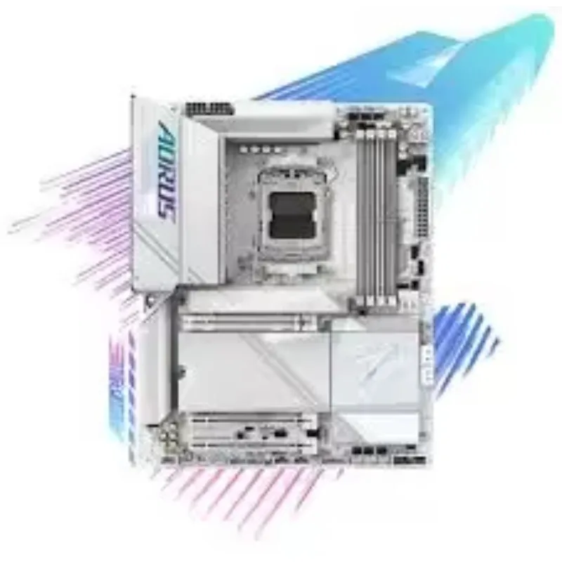 Gold Seller X870E AORUS PRO Ice Motherboard  Supports  Ryzen 9000 CPUs, 16+2+2 Phase Digital VRM, up to 8000MHz DDR5 (OC)