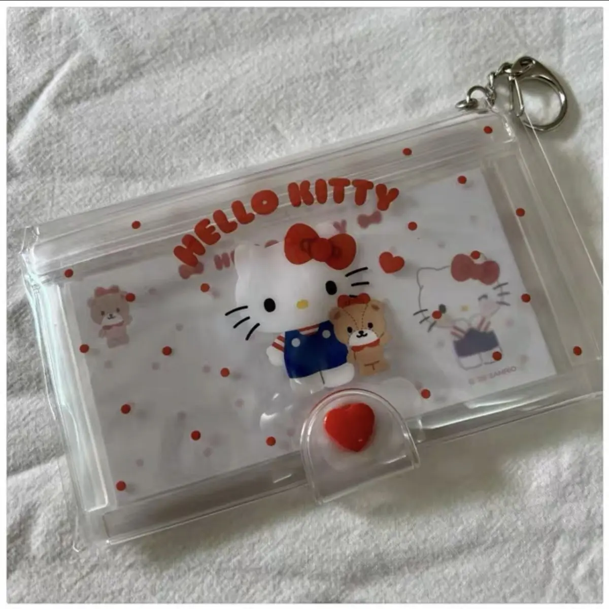 Japanese Sanried Kawaii Hello Kittys My Melody Creative Peripheral Cartoon Pvc Small Things Storage Bag Decorative Girls Gifts