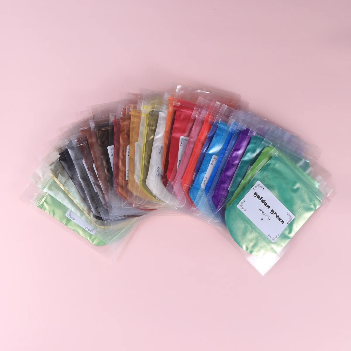 

30 Pcs Pigment Powder Set Glitter Gold Highlighters Eyeshadow Mica Powder Grade Travel Friendly