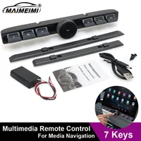 Controlador de Control remoto Multimedia de 7 teclas, botón de Control inalámbrico, Control inteligente de fiesta, ajuste de volumen, botón LED