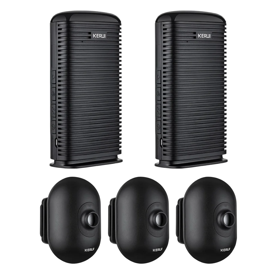 KERUI Draadloos garagealarm Oprit Welkom Inbraakalarm FSK Waterdichte buiten PIR Bewegingssensor Detector Beveiliging