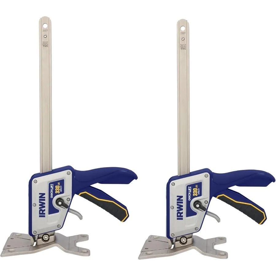 

Строительные домкраты QuickLift Ручной подъемный домкрат Многофункциональный подъемный инструмент до 10 и подъемная способность 330 фунтов Упаковка из 2 шт. IRHT83100