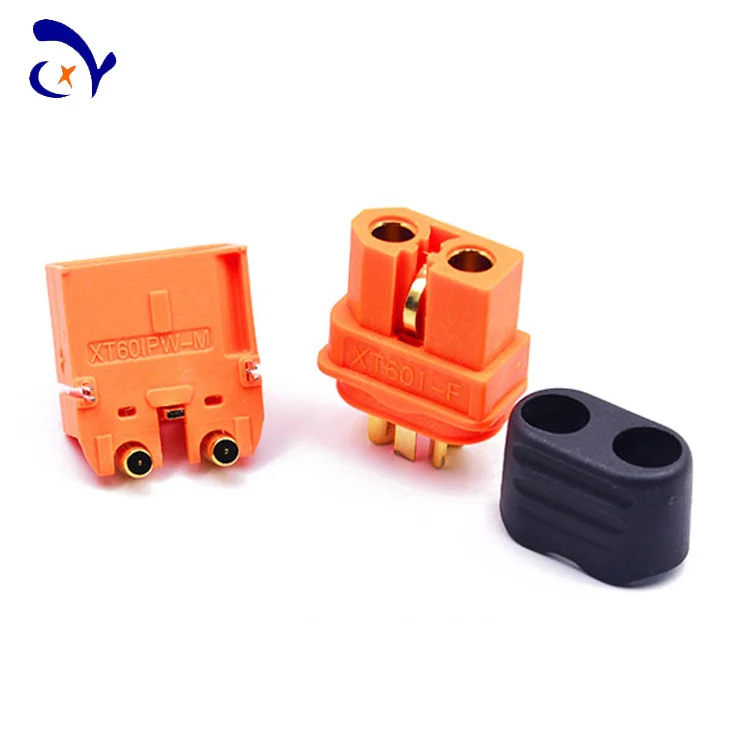 5pcs/3 paar amass hochs trom leistung avionics batterie stecker XT60IPW-M/XT60I-F mit signal pin – Detail 2