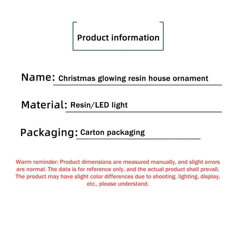 هدايا عيد الميلاد الصغيرة LED منازل قرية عيد الميلاد بناء عيد الميلاد الشتاء قرية المدينة المباني مجموعة ديكور غرفة المنزل الداخلي