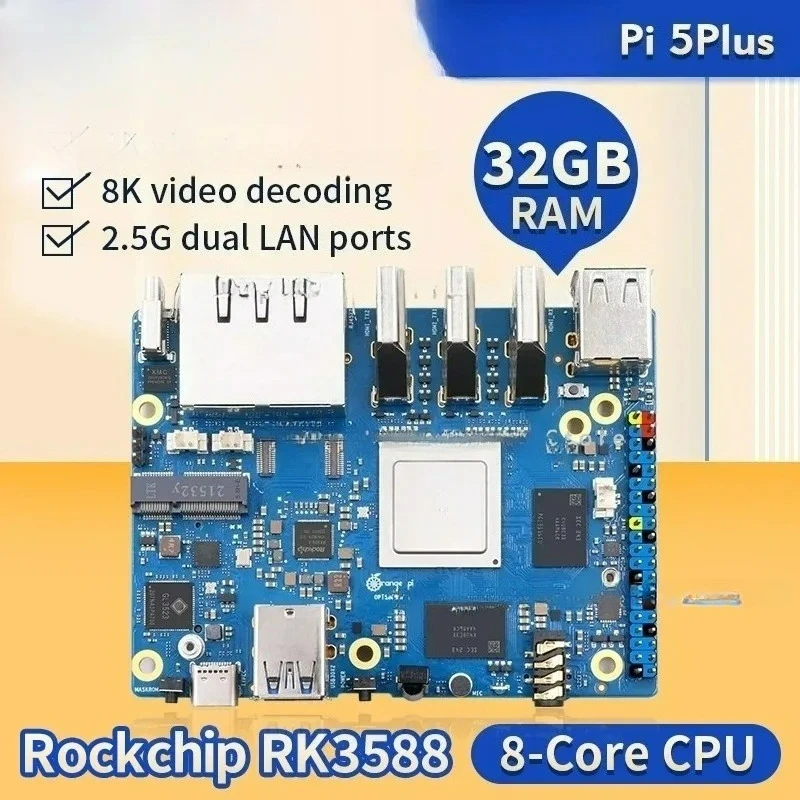 오렌지 파이 5 플러스 32GB 램 RK3588 SBC - Orange Pi 5 Plus 32Gb 리뷰 및 가격