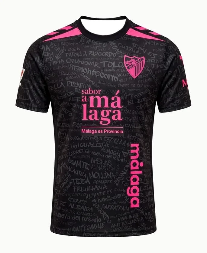 Neue Saison Malaga 3D-Gedrucktes Fußballtrikot Herren Atmungsaktives Schnelltrocknendes Kurzarm-T-Shirt Familien-Partnerlook – Detail 3