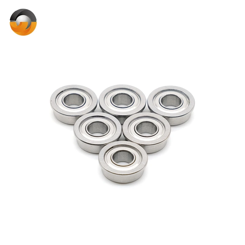 

10Pcs F686ZZ 6x13x5 mm ABEC-7 Deep Groove Ball Bearings For Printer Motor Bore Shielded Flange Miniature Bearing