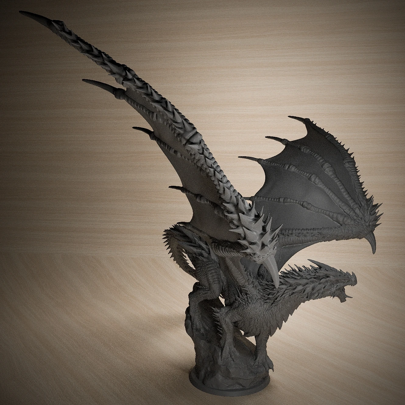 Young Red Dragon 30mm Tabletop Games Model Unpainted Miniatures For Tabletop Games And Role-playing Room Decorations