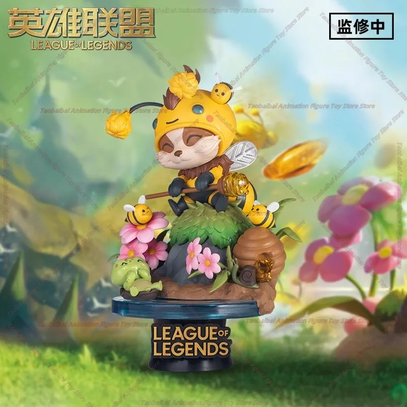 League of Legends Beast Kingdom Joint Model Little Bee Teemo & Ziggs XL Figure Set Official Authentic Original in Stock