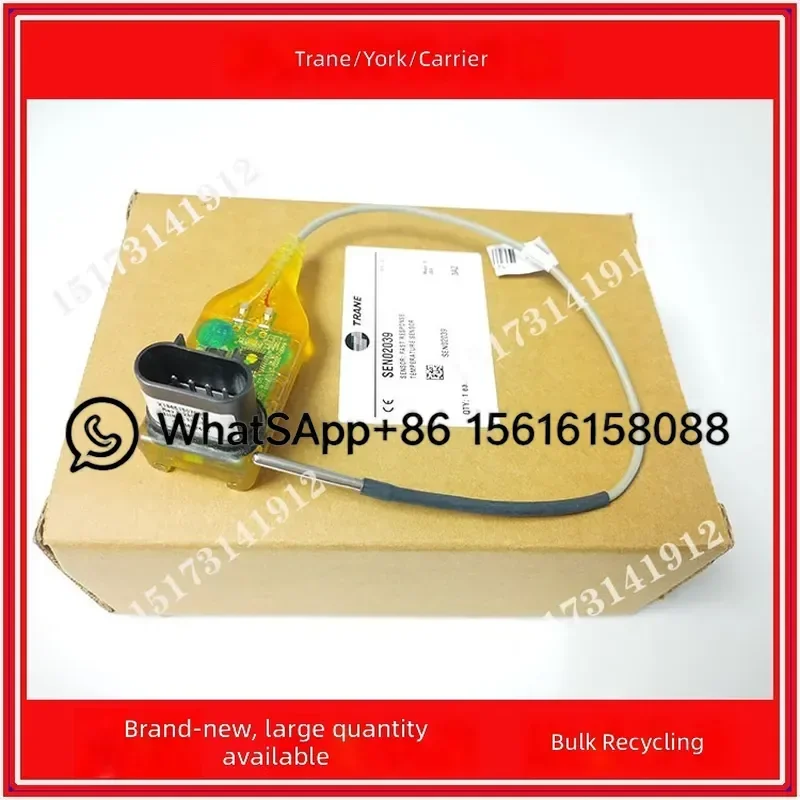 Temperature Sensor Compatible with TRANE AC Parts SEN02039 SEN02133 01553 01985 02128 02129 HVAC Thermistor Replacement
