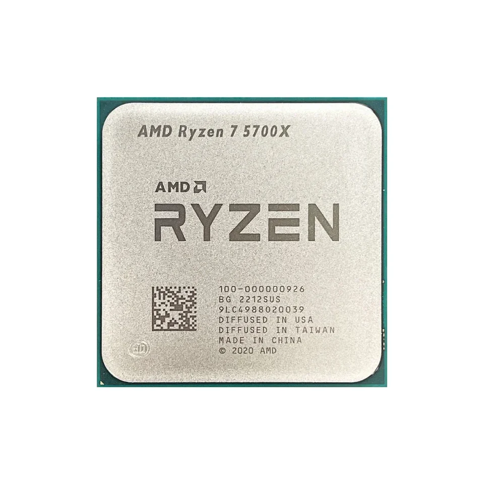 【新品未使用】Ryzen 7 5700X AMD Ryzen 7 5700X 3.4GHz Processor 65W 8-Core 16-Thread L3=32M R7