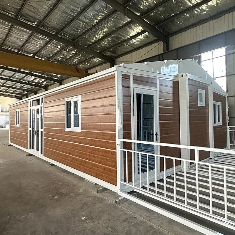 40ft Expandable Container House Living Prefabricated Villa with 3 Bedroom Prefab Portable Mobile Tiny Home Ready To Live In