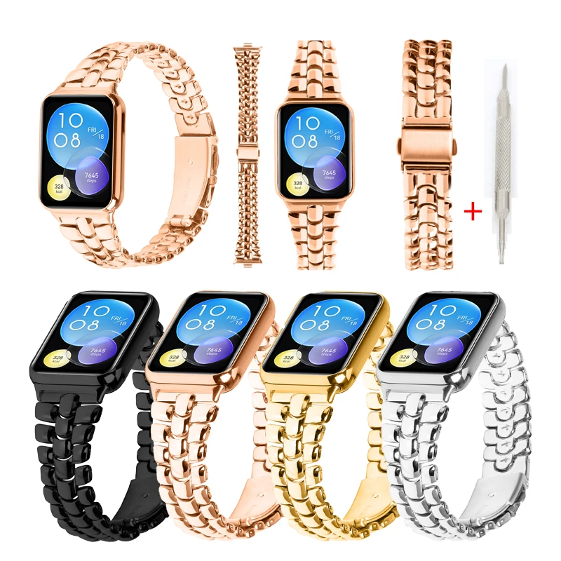

Тонкий ремешок из нержавеющей стали для Xiaomi Redmi Watch 4, аксессуары для смарт-часов, металлический браслет-блок, ремешок для Mi Band 8 Pro