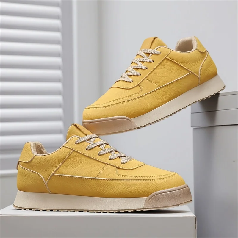 

Обувь для отдыха Aiken — осенние новые стильные повседневные спортивные туфли на платформе для мужчин. Модные, универсальные, модные низкие кроссовки.