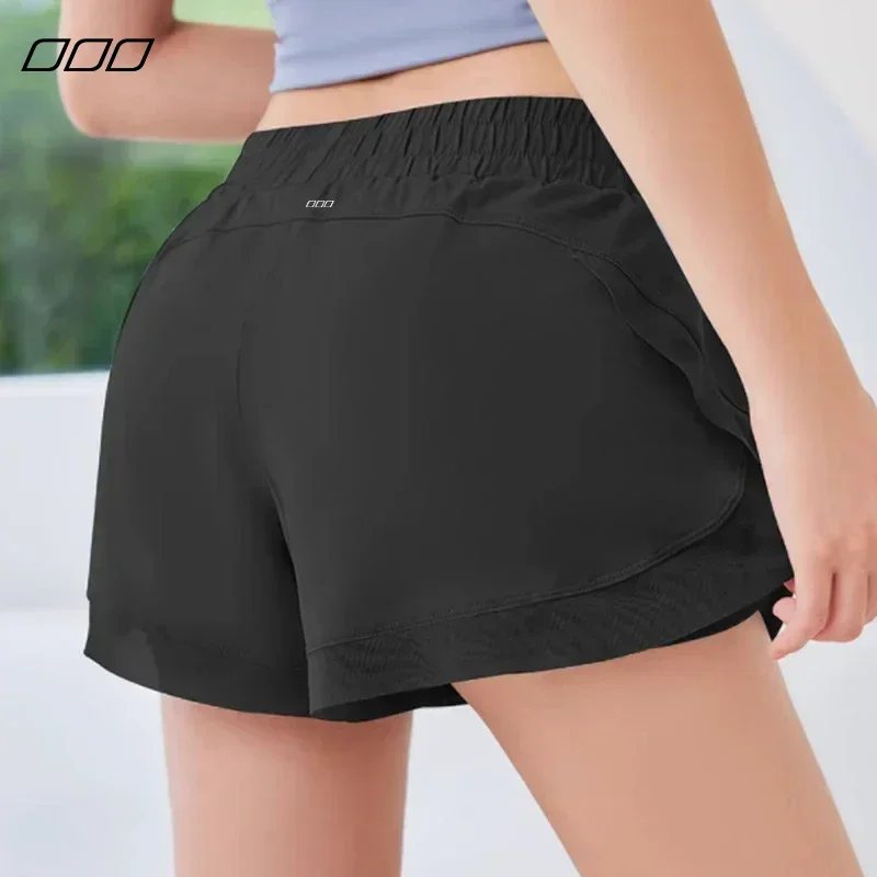 

NEW summer Yoga Fitness Shorts Women Spliced Outdoor Fitness Sports Shorts
