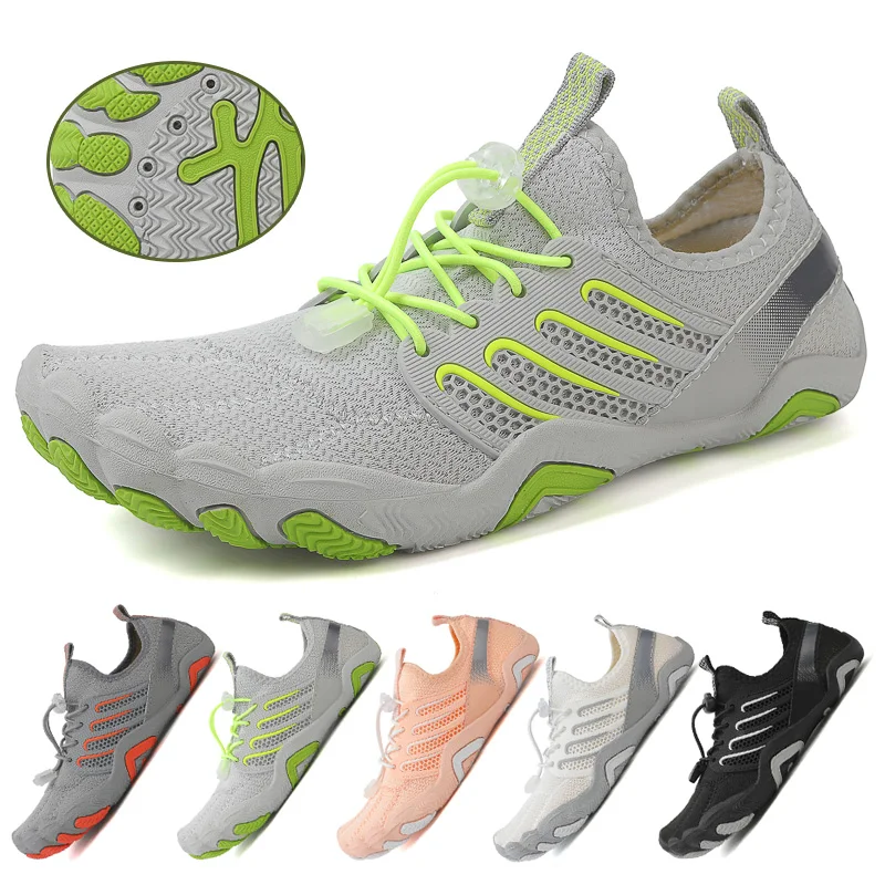 Multifunctional sports shoes Indoor and outdoor general fitness shoes wear-resistant non-slip mountaineering wading shoes