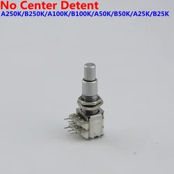 【Made in Korea】1 Piece Alpha Stacked Dual Concentric Potentiometer(POT) No Center Detent ( #1121 ) Guitar Accessories