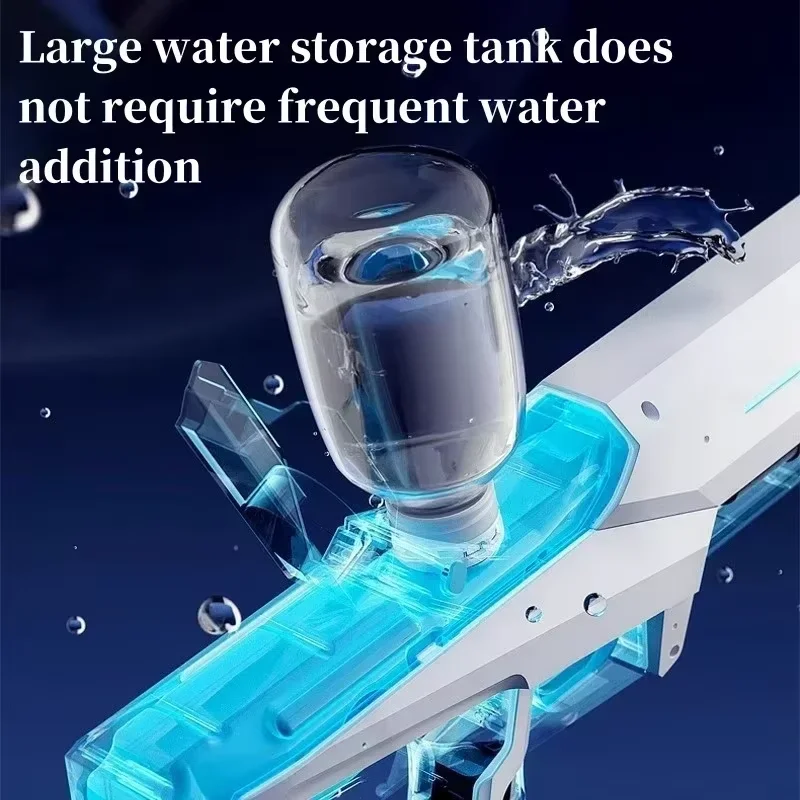 2025 New Automatic Water Absorbing Electric Water Gun Outdoor Beach Swimming Pool Entertainment Adults And Boy Kid Water Gun Toy image 6