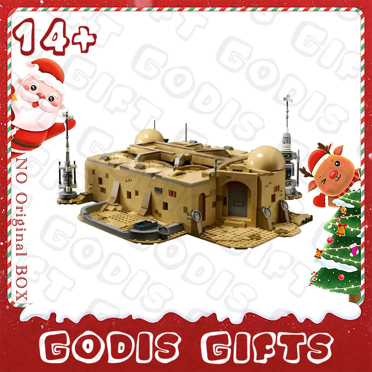 

2025 Popular Selling Items Mos Eisley Cantina Compatible 75290 Building Blocks Bricks Educational Kid Birthday Christmas Gifts
