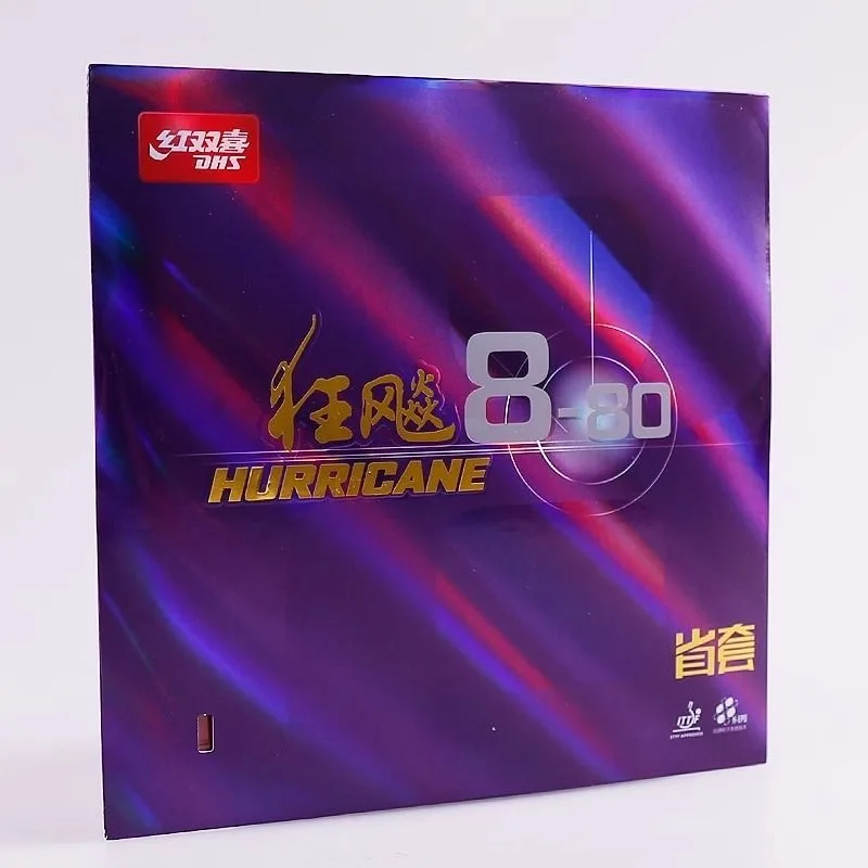 DHS Hurricane Provincial 8-80 Pips-In Tischtennisbelag Ping Pong Tenis De Mesa – Detail 1