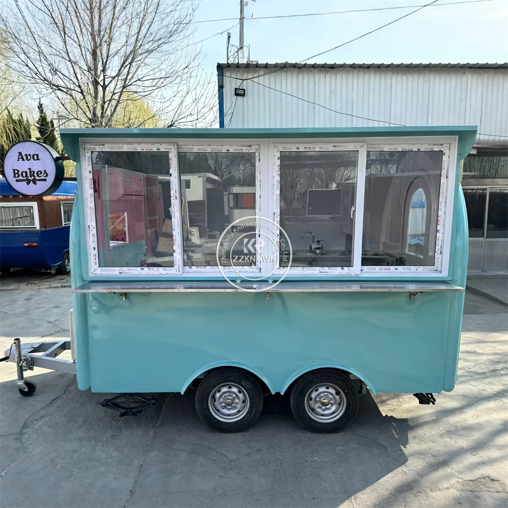 

Мобильная тележка для хот-догов, тележка для продажи еды, мобильная кухонная тележка для общественного питания, портативный грузовик для уличной еды для использования на открытом воздухе