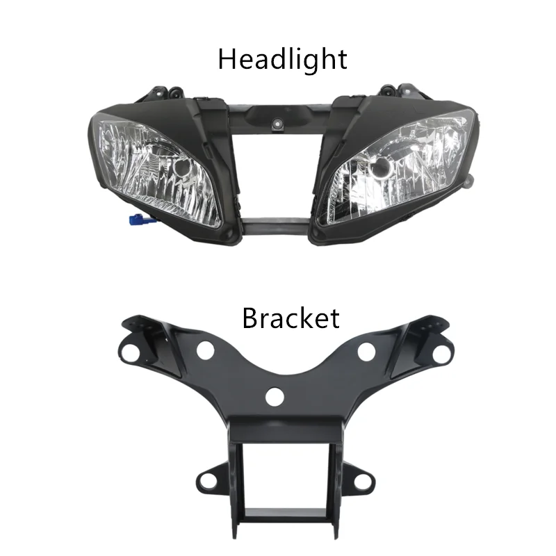 

Front Headlight Light Lamp Assembly Upper Fairing Stay Bracket For Yamaha YZF-R6 YZFR6 2006-2007 Motorcycle Accessories