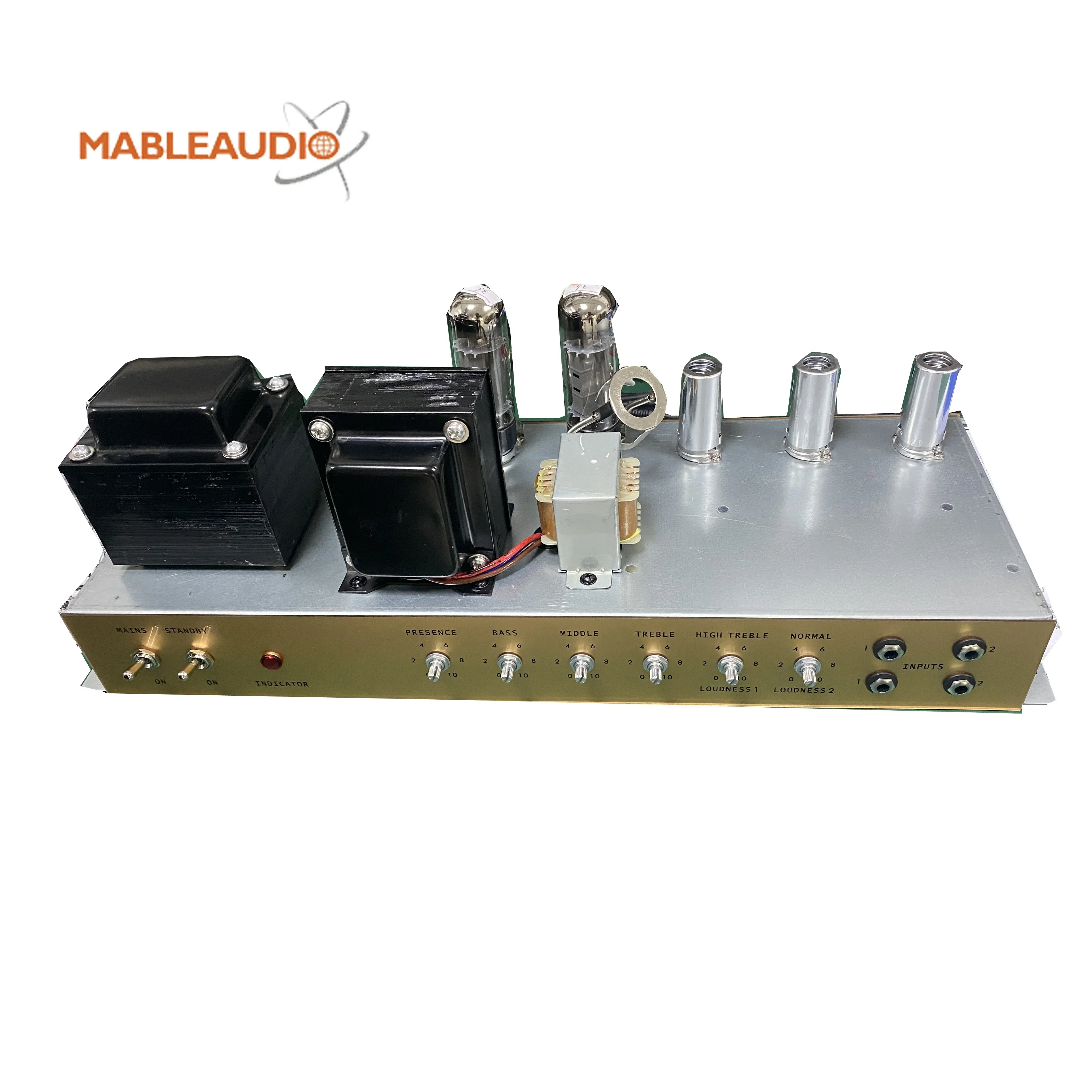 MAGT0038S JTM45 Handwired Point to Point Soldering Tube Guitar Amplifier Head 50W WITH EL34 tubes