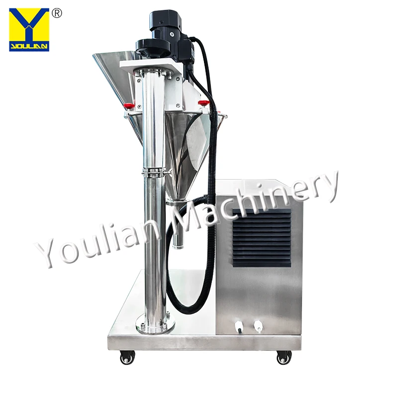 آلة توزيع المسحوق الكمي المسمار الأوتوماتيكية بالكامل، آلة تعبئة مسحوق الدقيق والحليب الأوتوماتيكية بالكامل