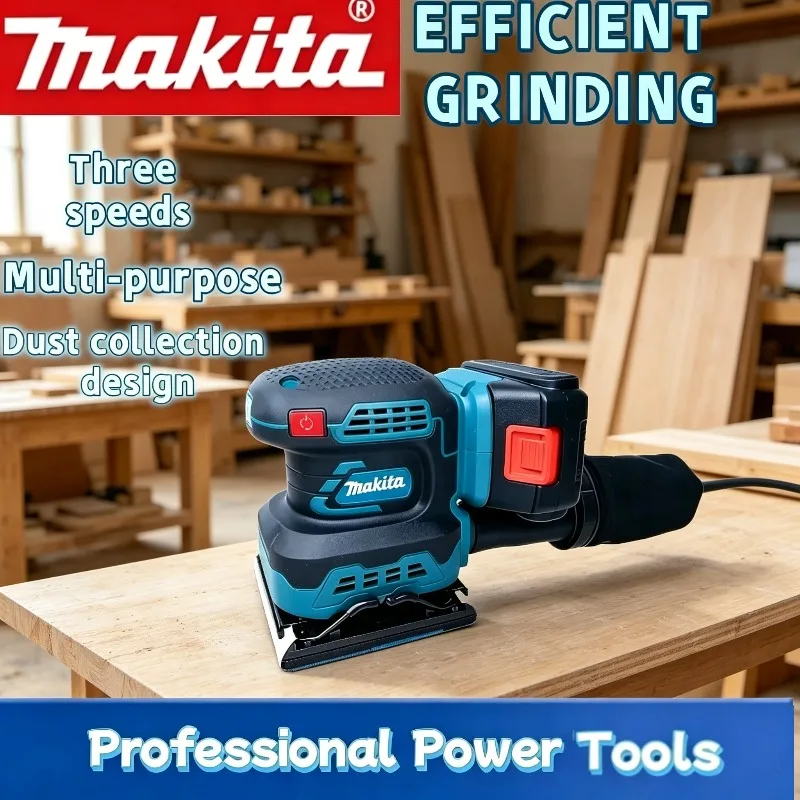 

Makita Brushless Sand Machine Lithium 125mm/5'' Random Orbital Sander Cordless Brushless Wood Polishing Sander Variable Speed