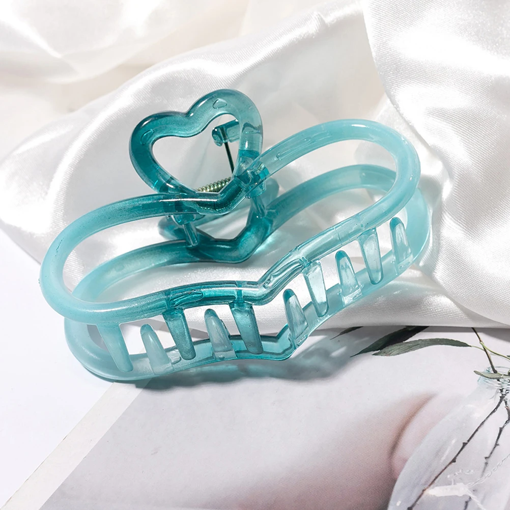 

2pcs Anti-Slide Durable Fashion Accessories Stylish Hair Claw Simple Ponytail Holder Women Hair Clamp Barrette For
