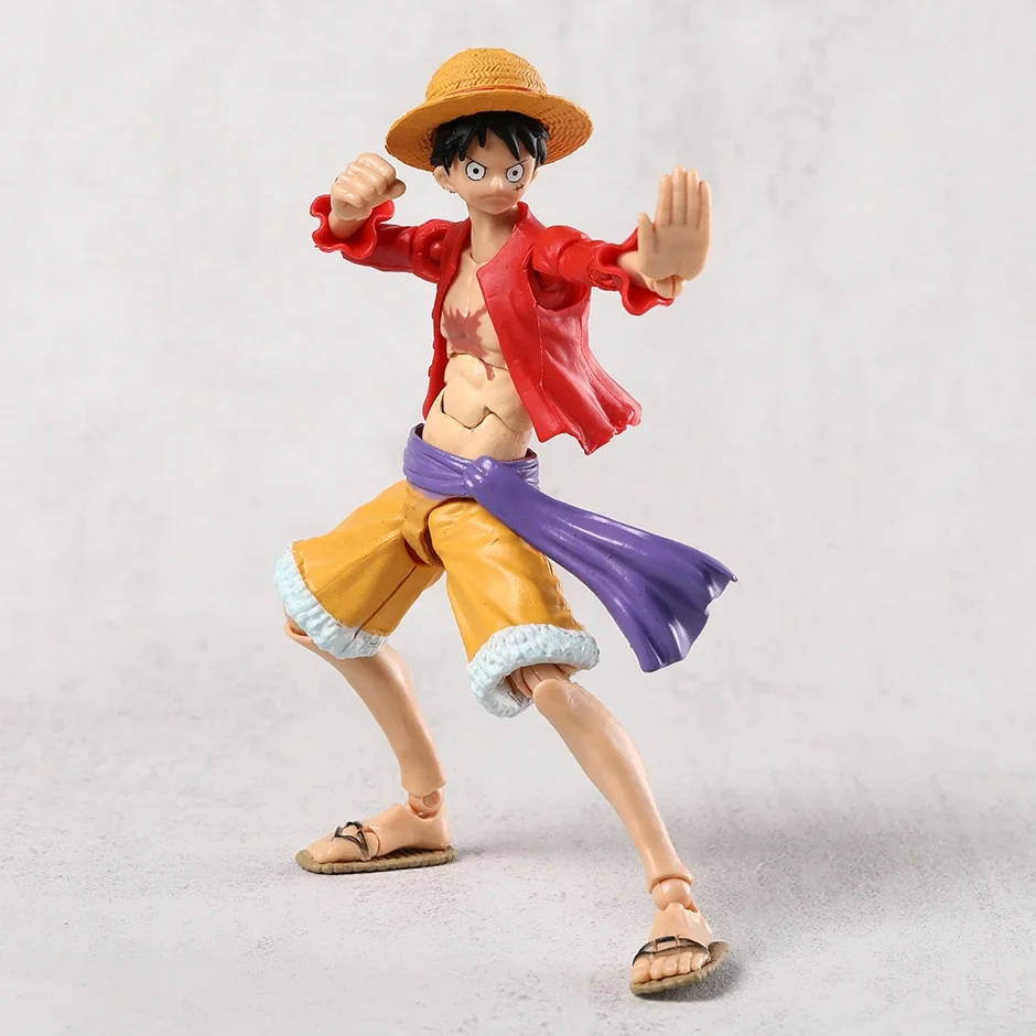 Luffy Invasion of Onigashima Anime Action Figure Toy Collection Figurine Doll