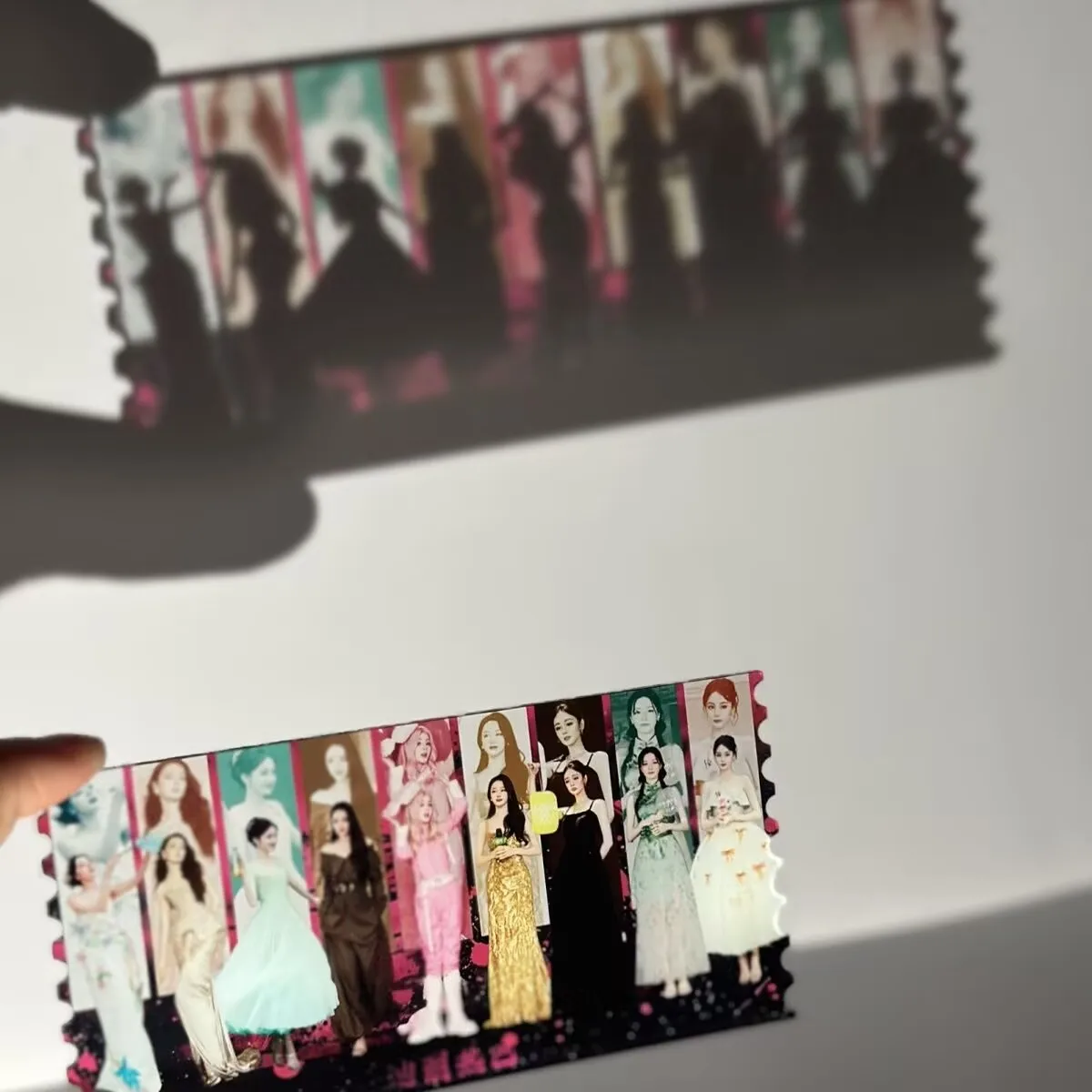 Dilrabaya Ke Li Color Window Ticket Root Friends Support High Beauty Handmade Transparent Materials in the Surrounding Area