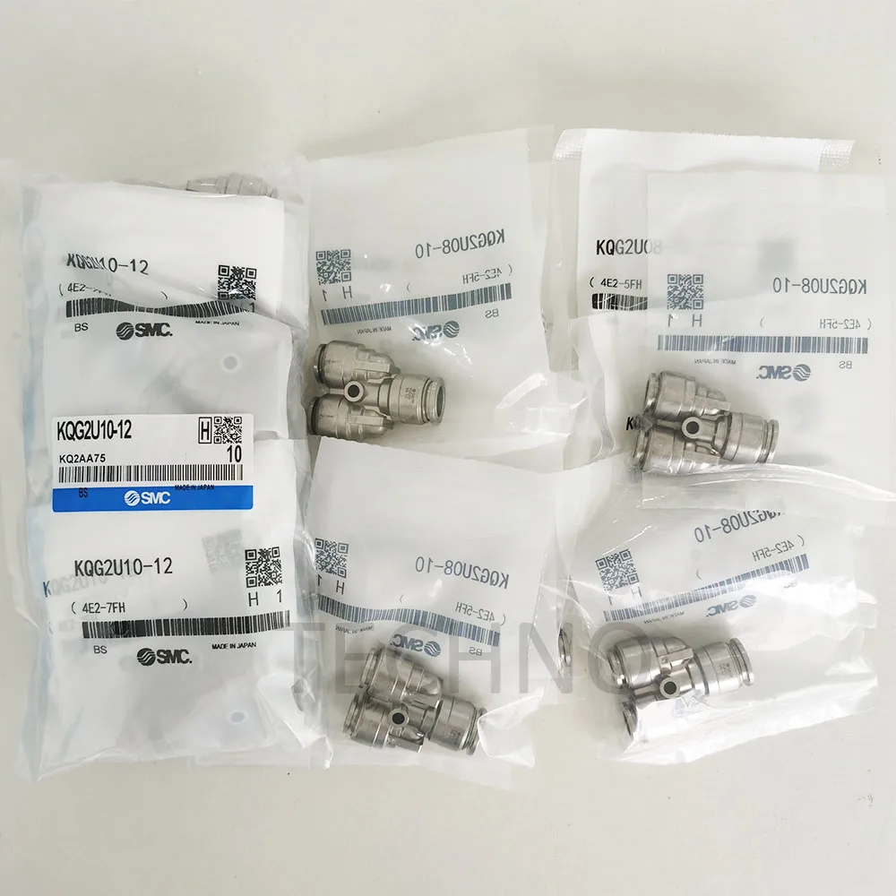 SMC  Pneumatic Connectors   Fittings KQG2UK08-10 Q2AA73 Aerospace Petrochemical  Automation  Power Industry   SS316