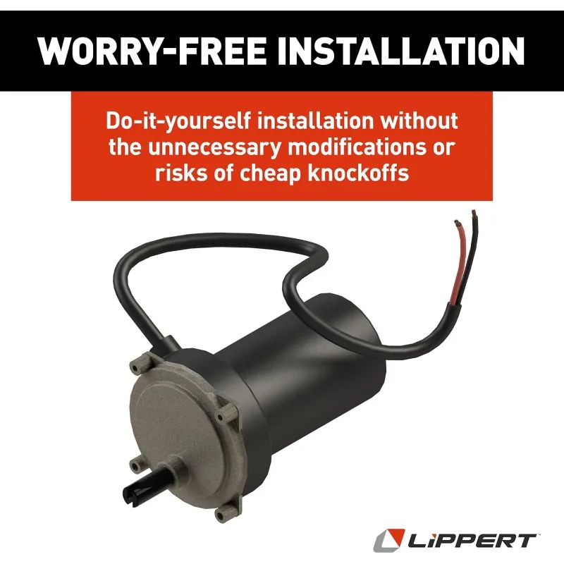 محرك لنظام مقبس تثبيت RV الكهربائي عالي السرعة على العجلات الخامسة ومقطورات السفر، يتضمن غطاء التمهيد