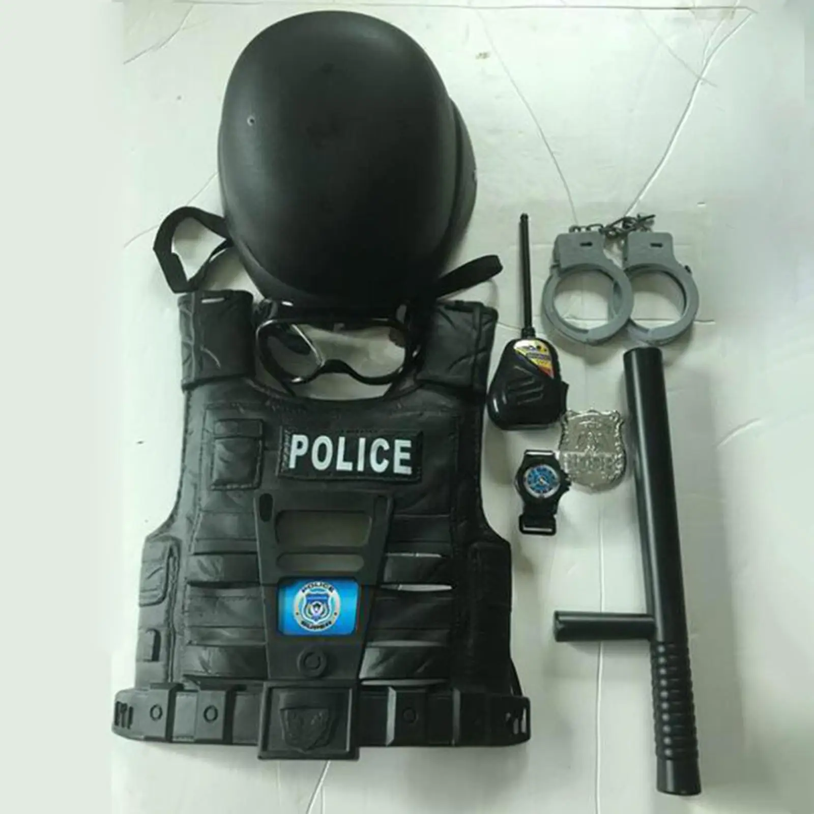 

Детский полицейский костюм, значок из 9-х предметов, детские наряды, игрушки, полицейский ролевой игровой набор