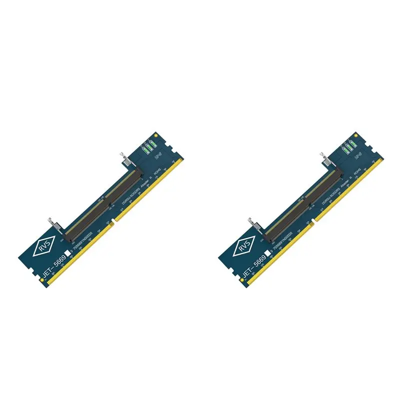 Superior-2X DDR5 Laptop Memory Slot To DDR5 Desktop Adapter Card SO DDR5 To DDR5 Laptop Adapter Card Converter