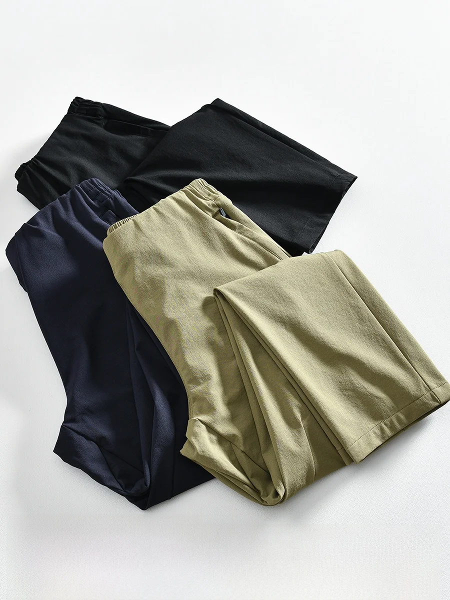 High end 4D Cutting ~ Cabinet 90 +! New Men's Outdoor Waterproof Quick-Drng Breathable Elastic Functional Casual Pants