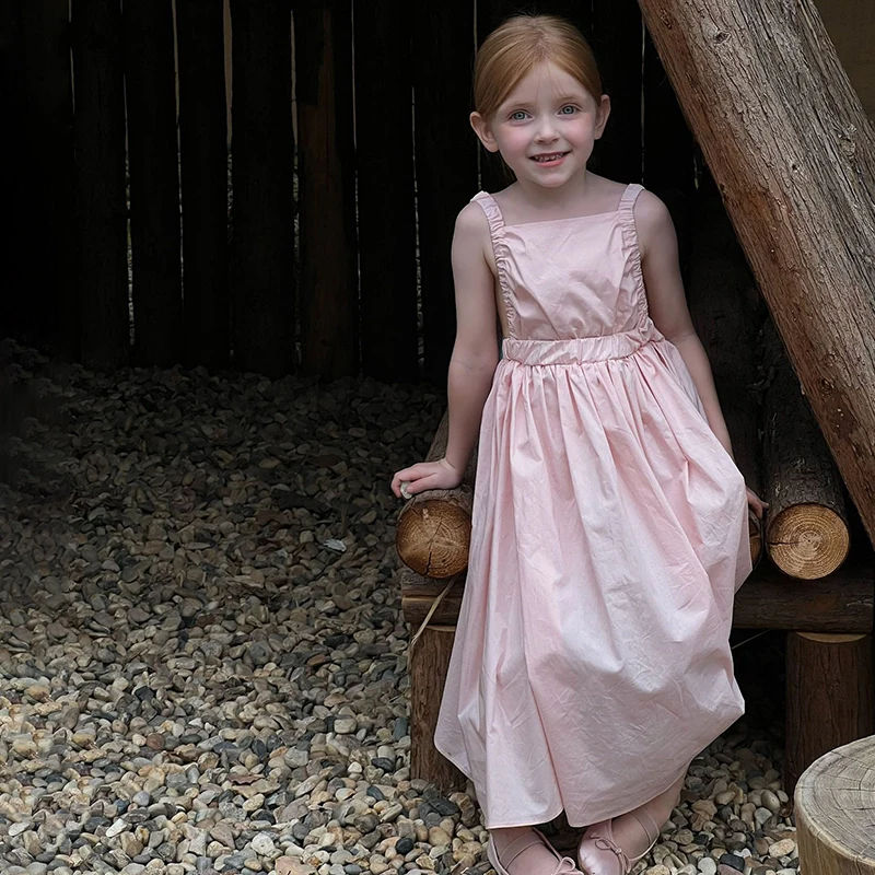 Mädchen süße Prinzessin Party kleid Kinder hängen geschwollene Kleid exquisite Verarbeitung