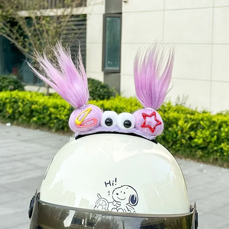 

Helmet Decoration Sanfuwa Hair Accessories Helmet Decoration Ponytail Cat Ears