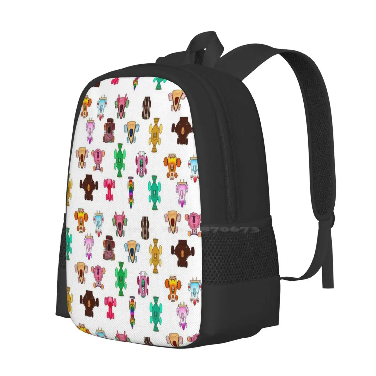 Sugar Rush Racer Karts Hot Sale Schoolbag Backpack Fashion Bags Sugar Rush Karts Racers