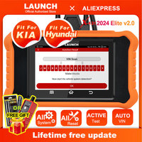 【for Hyundai,Kia】2025 LAUNCH X431 Elite V2.0 for Hyundai,Kia Bi-Directional Scanner,Full System car Diagnostic scan Tool