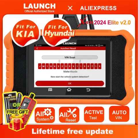 【for Hyundai,Kia】2025 LAUNCH X431 Elite V2.0 for Hyundai,Kia Bi-Directional Scanner,Full System car Diagnostic scan Tool