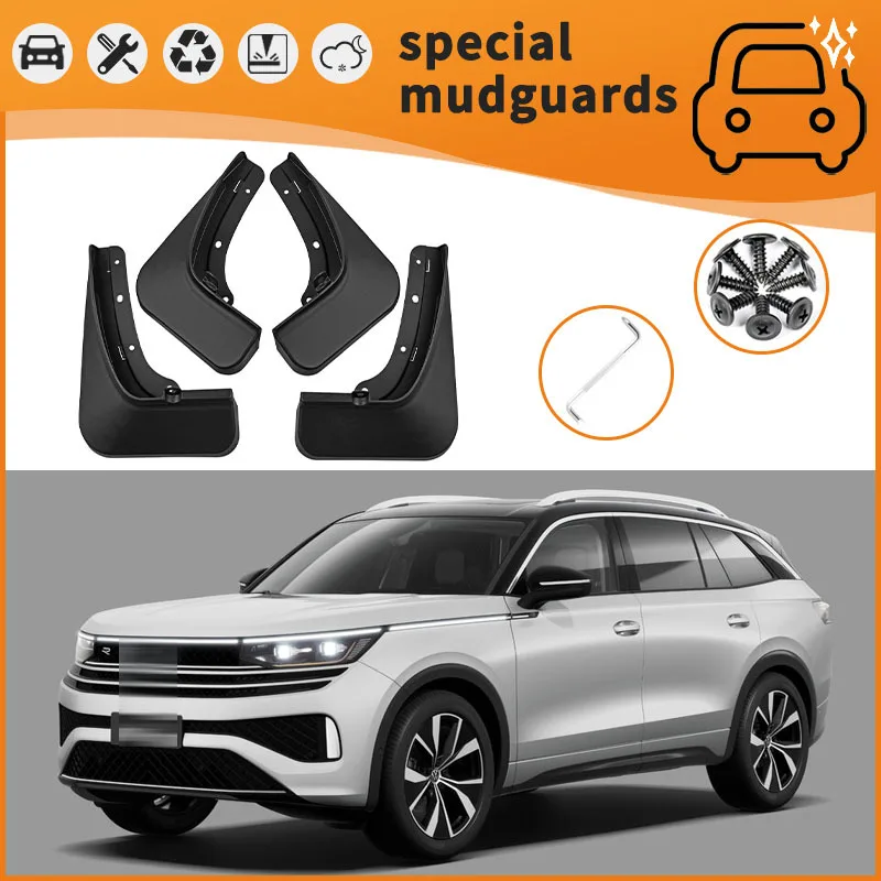 

For 23-24 Volkswagen TAVENDOR models Mudguards Fender Mudflaps Front Rear Flares Splash Guards Cover Car Accessorie