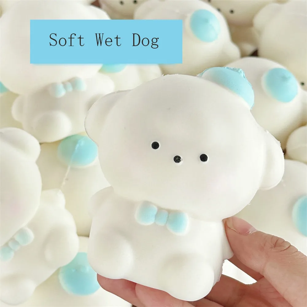 Soft Simulated Fruit Fruit Squeeze Toy Cheese Watermelon Cartoon Fidget Toy TPR Rabbit Fruit Pinch Toy Children