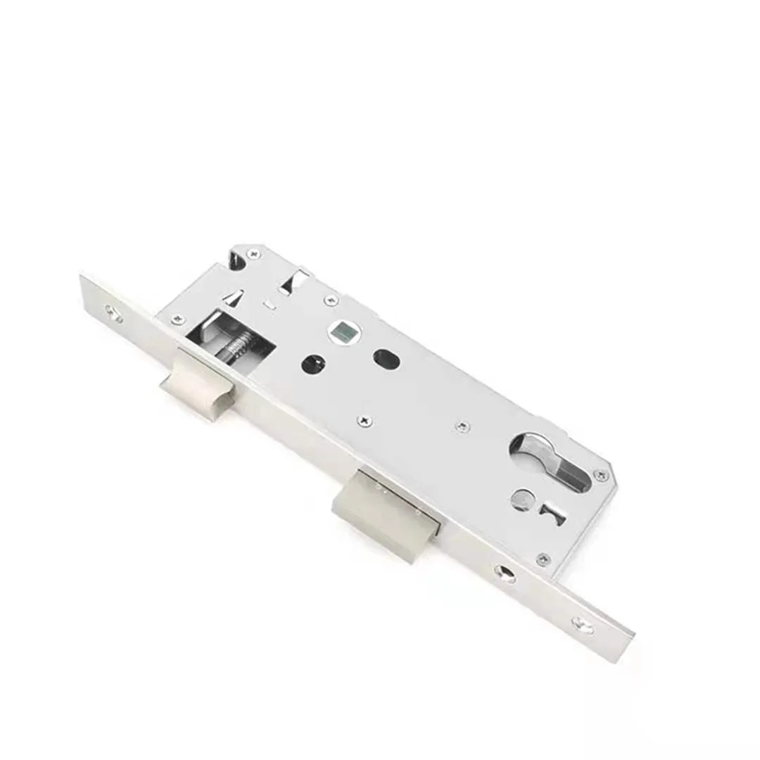 Stainless Steel  Narrow Lock Body For FingerPrint Door Lock  Size 8530 8535 8540 8550 8560 8570 Smart Lock Body 1pcs
