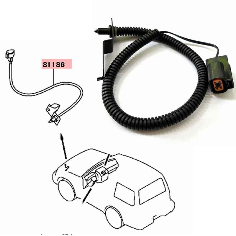 Outside Ambient Air Temperature Sensor MR115605 For Mitsubishi Pajero V31 V33 V43 Montero Shogun 1992-1998 Temp Transmitter
