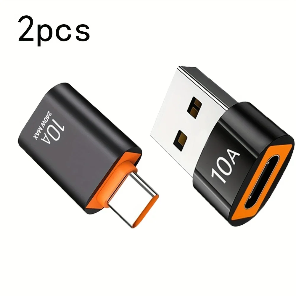 10A OTG Type C Female naar USB A Male USB 3.0 naar Type-C Converter Snel opladen Data Adapter voor Laptop Xiaomi Samsung Oneplus
